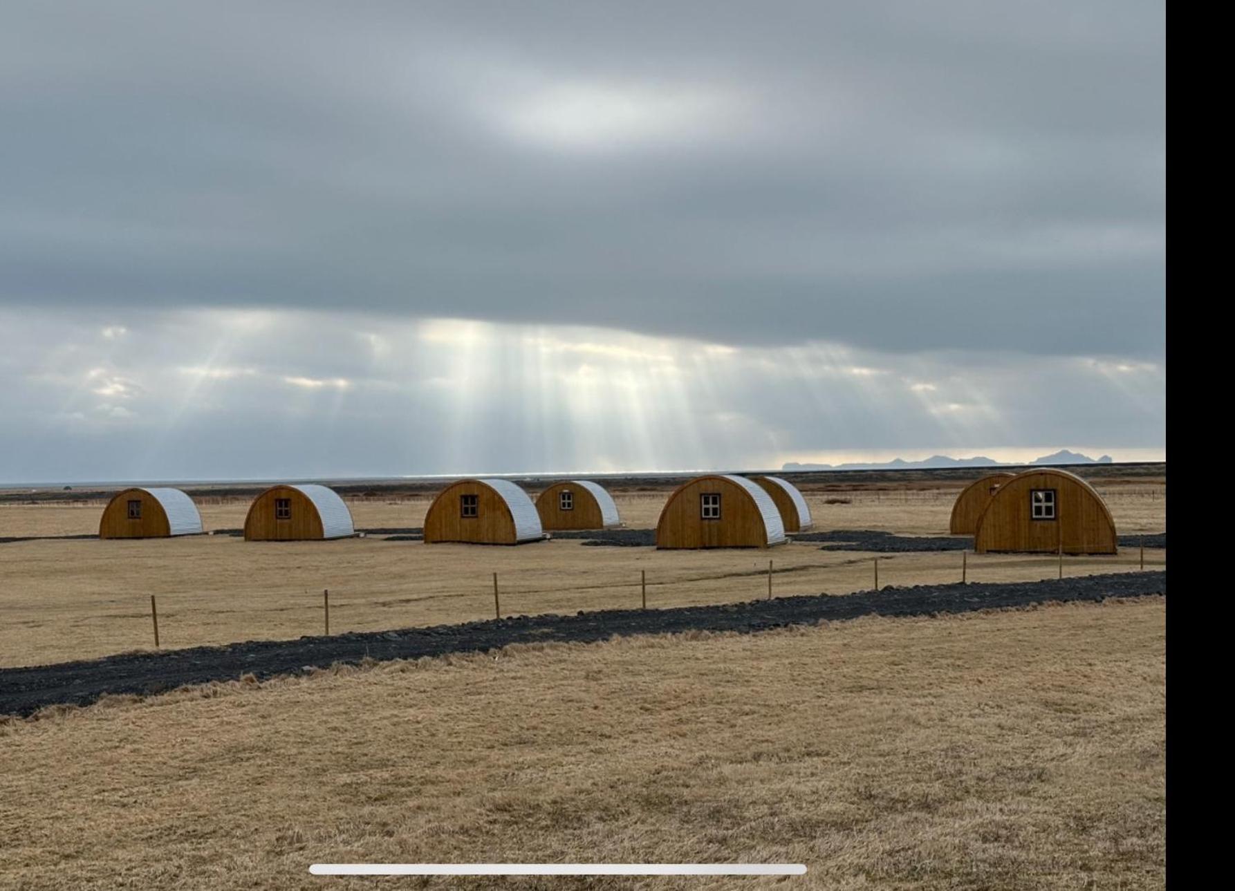 Starlight Camping Pods Hvolsvöllur Екстериор снимка